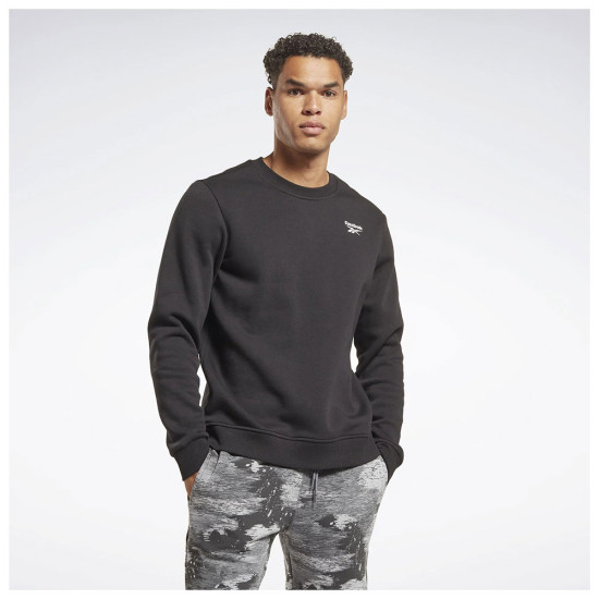 Reebok Ανδρικό φούτερ Identity Fleece Vector Crew Sweatshirt Reebok Ανδρικό φούτερ Identity Fleece Vector Crew Sweatshirt